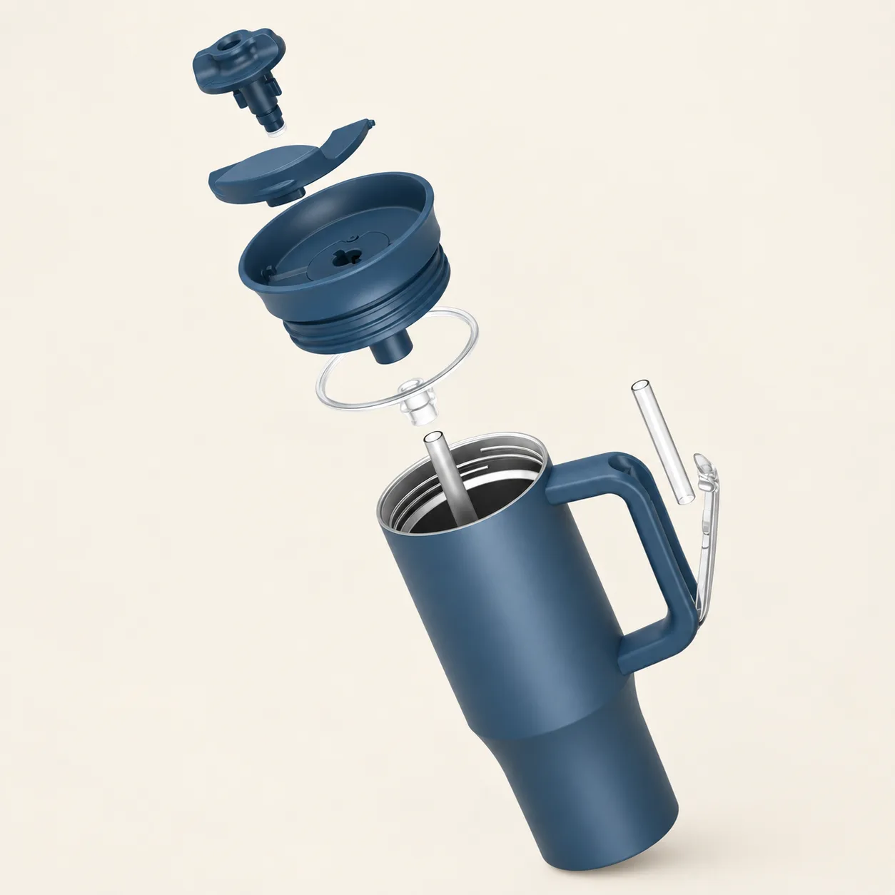 mugs and tumblers exploded view